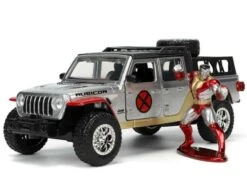 Jada Toys X-Men (comics) - Colossus & 2020 Jeep Gladiator 1:32 Scale