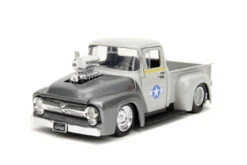 Jada Toys Street Fighter - Ford F-100 (1956) 1:24 With Guile Figure Hollywood Rides Diecast Vehicle -Board Games Store JAD34373 StreetFighter F100 wGuile 03 72b44234 490a 4e69 ac30 2adb133dfe48