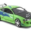 Jada Toys Fast And Furious - Mitsubishi Eclipse 1:24 Scale Hollywood Ride