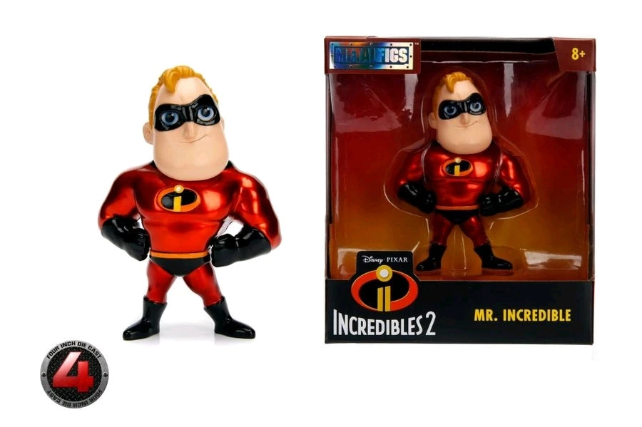 Jada Toys Incredibles - Mr Incredible 4" Metals 1 Jada Toys Incredibles - Mr Incredible 4" Metals