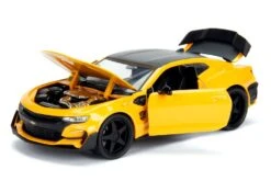 Jada Toys Transformers 5: The Last Knight - Bumblebee ChevyCamaro 1:24 Scale Hollywood Ride With Medallion 17 Jada Toys Transformers 5: The Last Knight - Bumblebee ChevyCamaro 1:24 Scale Hollywood Ride With Medallion -Board Games Store JAD98404 Transformers Chevy Camero 1 24B