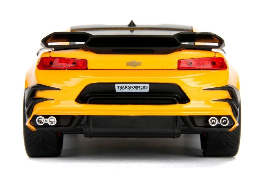 Jada Toys Transformers 5: The Last Knight - Bumblebee ChevyCamaro 1:24 Scale Hollywood Ride With Medallion 7 Jada Toys Transformers 5: The Last Knight - Bumblebee ChevyCamaro 1:24 Scale Hollywood Ride With Medallion - Image 7