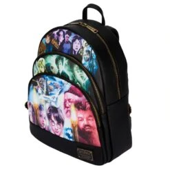 LOUNGEFLY Harry Potter - Trilogy Triple Pocket Mini Backpack -Board Games Store LOUHPBK0155 Harry Potter Trilogy Triple Pocket Mini BackpackB