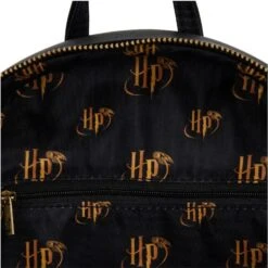 LOUNGEFLY Harry Potter - Trilogy Triple Pocket Mini Backpack -Board Games Store LOUHPBK0155 Harry Potter Trilogy Triple Pocket Mini BackpackC