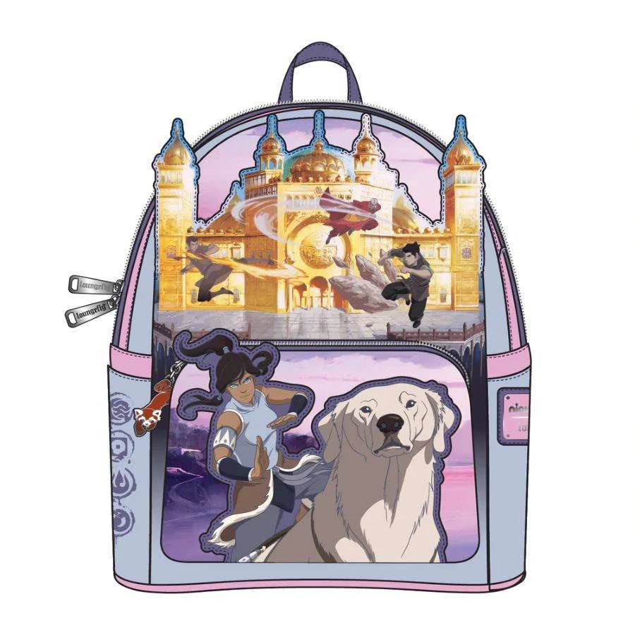 LOUNGEFLY Legend Of Korra - Team Korra Mini Backpack 6 LOUNGEFLY Legend Of Korra - Team Korra Mini Backpack - Image 6