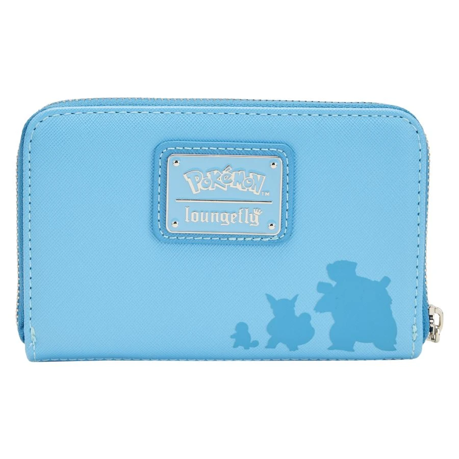 LOUNGEFLY Pokemon - Squirtle Evolution Zip Purse 3 LOUNGEFLY Pokemon - Squirtle Evolution Zip Purse - Image 3