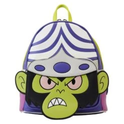 LOUNGEFLY Powerpuff Girls - Mojo Jojo Cosplay Mini Backpack