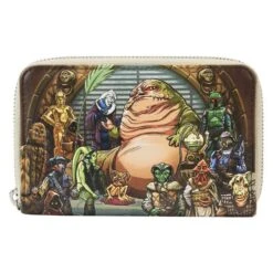 LOUNGEFLY Star Wars - Return Of The Jedi 40th Anniversary Jabbas Palace Zip Around Wallet
