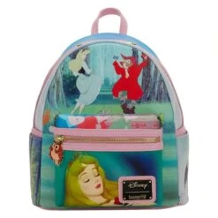 LOUNGEFLY Sleeping Beauty - Princess Scene Mini Backpack