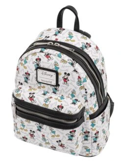 LOUNGEFLY Disney - Friends Print Black Trim US Exclusive Mini Backpack -Board Games Store LOUWDBK2492 Disney Friends Print BK Trim Mini Backpack RS 03