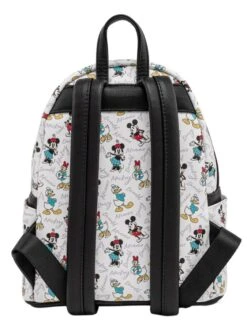 LOUNGEFLY Disney - Friends Print Black Trim US Exclusive Mini Backpack -Board Games Store LOUWDBK2492 Disney Friends Print BK Trim Mini Backpack RS 04