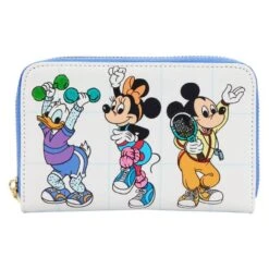 LOUNGEFLY Disney - Mousercise Zip Purse