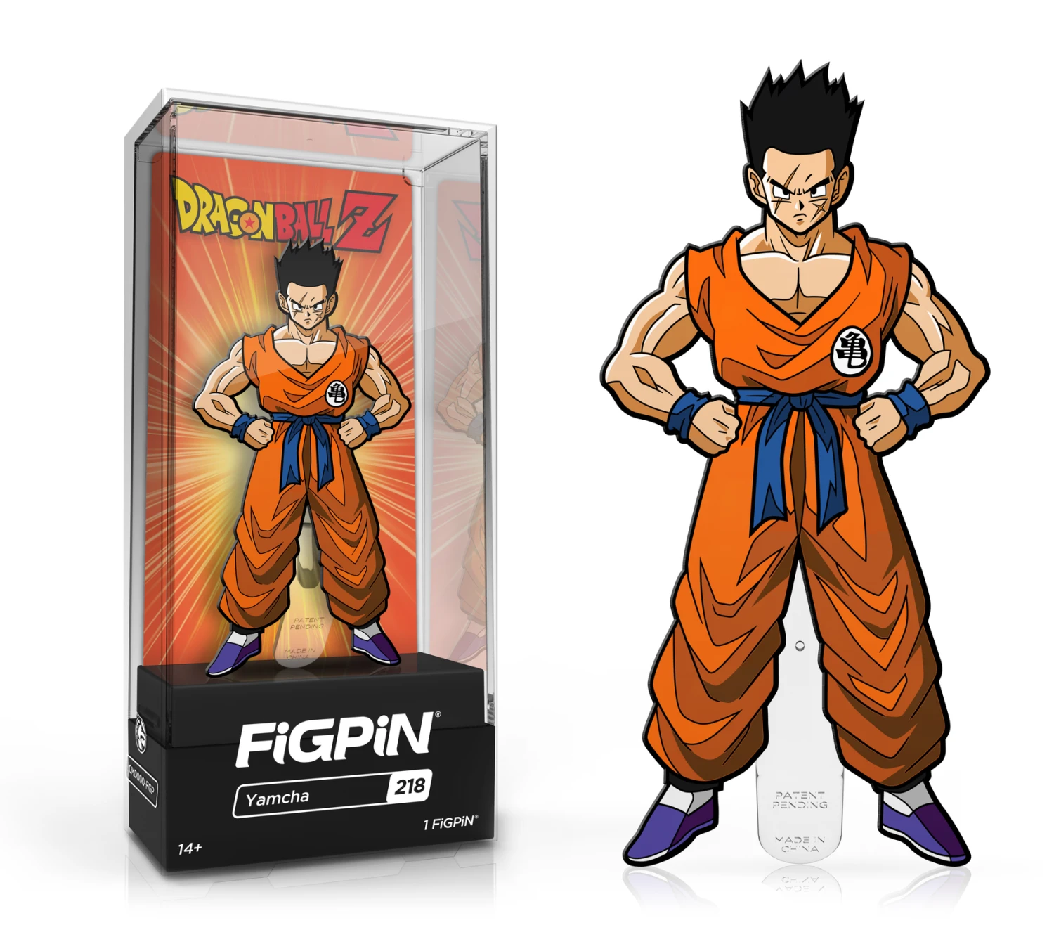 Dragon Ball Z - Yamcha 3" Collectors FigPin #218 1 Dragon Ball Z - Yamcha 3" Collectors FigPin #218