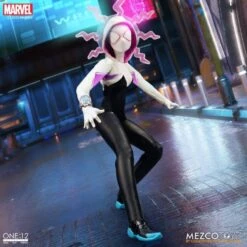 Spider-Man - Ghost Spider ONE:12 Collective Figure -Board Games Store MEZ77310 Spiderman GhostSpider Figure 10