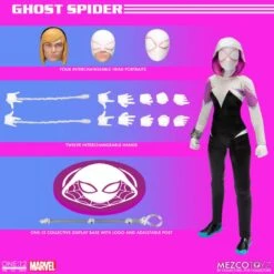 Spider-Man - Ghost Spider ONE:12 Collective Figure -Board Games Store MEZ77310 Spiderman GhostSpider Figure 11