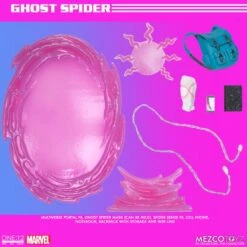 Spider-Man - Ghost Spider ONE:12 Collective Figure -Board Games Store MEZ77310 Spiderman GhostSpider Figure 12