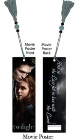 NECA Twilight - Bookmark Movie Poster -Board Games Store NEC20001 Twilight bookmarkB