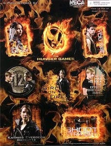 NECA The Hunger Games - Sticker Set 8 Piece
