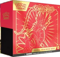 POKEMON POKÉMON TCG Scarlet & Violet 1 Elite Trainer Box -Board Games Store Pokemon TCG Scarlet Violet Elite Trainer Box Kiraidon EN 1024x976 1