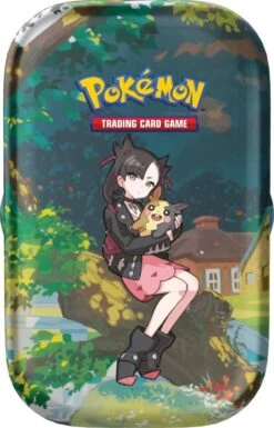 POKEMON POKÉMON TCG Crown Zenith Mini Tin -Board Games Store Pokemon TCG Sword Shield Crown Zenith Mini Tin Marnie Morpeko EN 657x1024 1