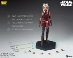Star Wars: The Clone Wars - Ahsoka Tano 1:6 Scale Action Figure -Board Games Store SID100444 Star Wars Ahsoka Tano FigureI