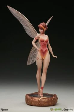 Fairytale Fantasies - Tinker Bell (Fall Variant) Statue -Board Games Store SID2005054 Peter Pan Tinker Bell Fall Variant StatueC
