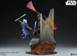 Star Wars - Ahsoka Tano Vs Darth Maul Diorama 21 Star Wars - Ahsoka Tano Vs Darth Maul Diorama -Board Games Store SID200619 Star Wars Darth Maul Vs Ahsoka Tano DioramaE