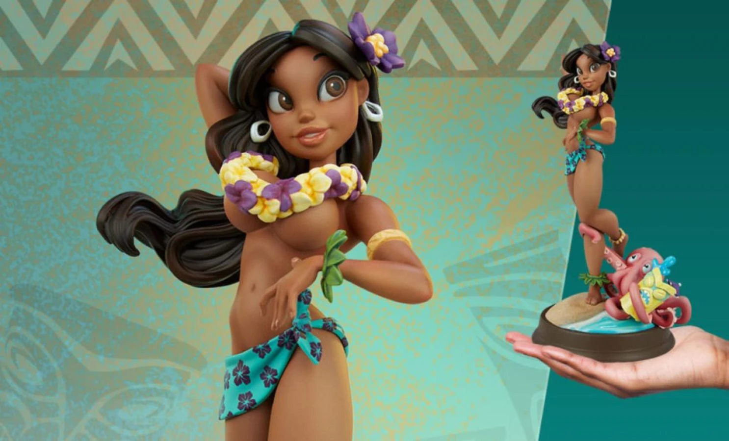 Chris Sanders - Island Girl Statue 2 Chris Sanders - Island Girl Statue - Image 2