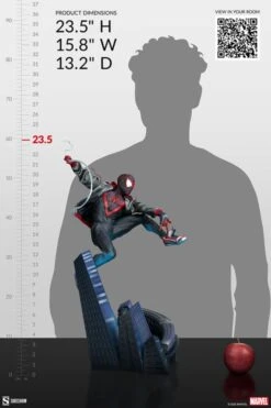 Marvel Comics - Miles Morales Premium Format Statue -Board Games Store SID300822 Marvel Miles Morales StatueB