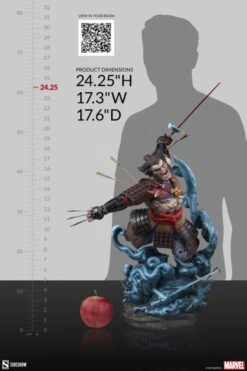 Marvel Comics - Wolverine: Ronin Premium Format Figure -Board Games Store SID300823 Marvel Wolverine Ronin StatueB