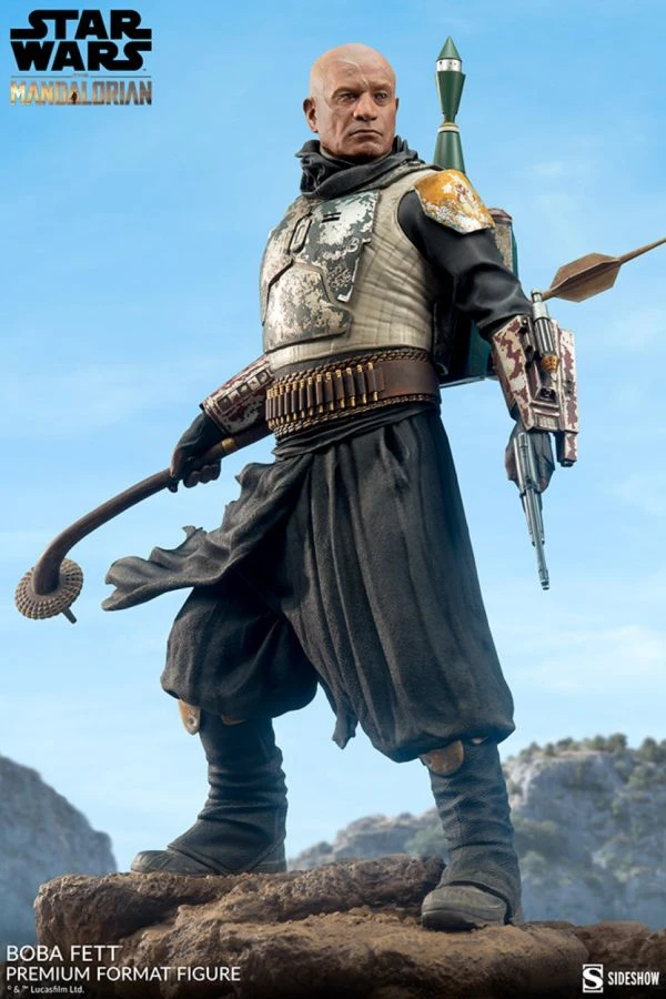 Star Wars: The Mandalorian - Boba Fett Premium Format Statue 3 Star Wars: The Mandalorian - Boba Fett Premium Format Statue - Image 3