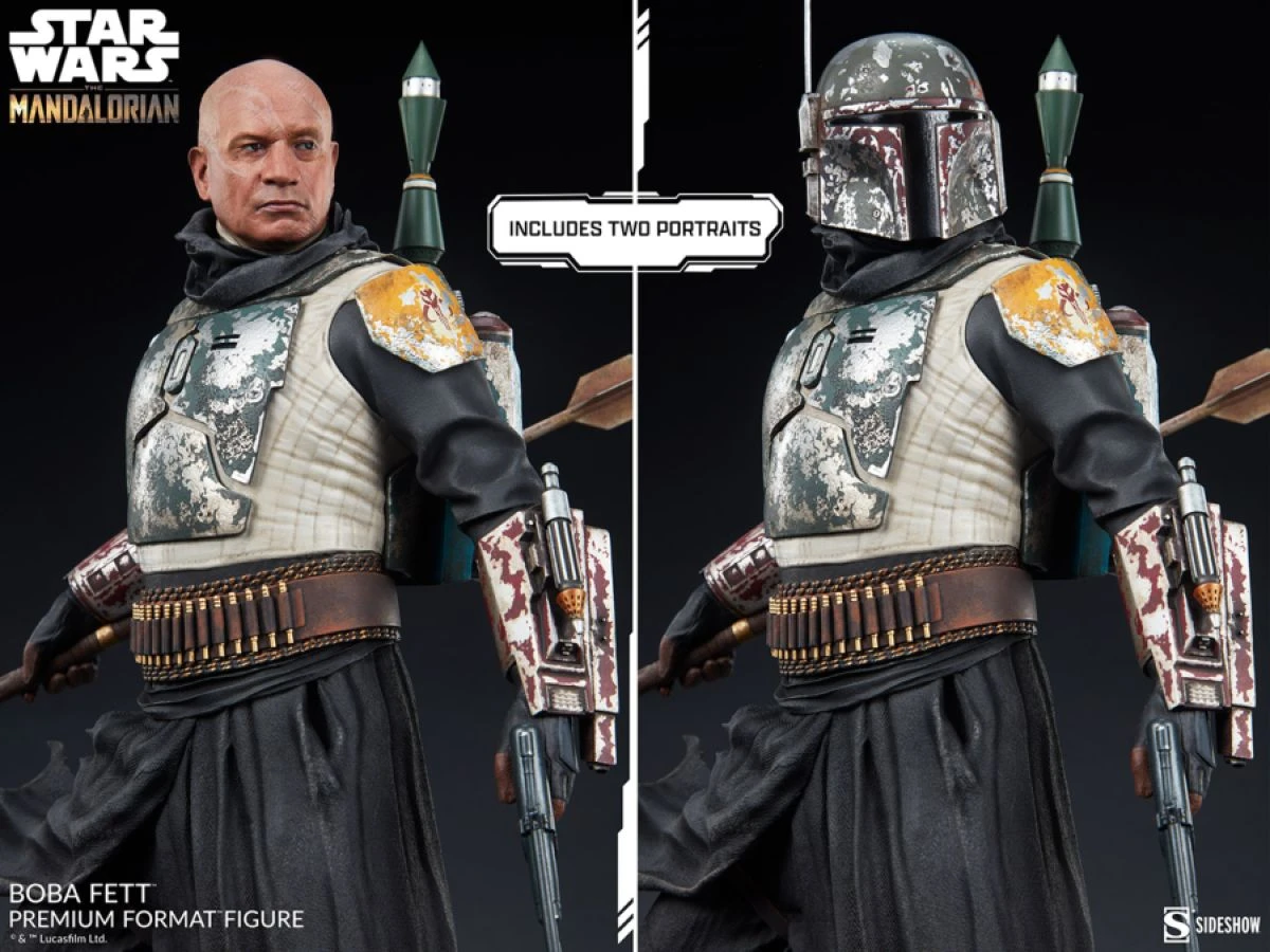 Star Wars: The Mandalorian - Boba Fett Premium Format Statue 5 Star Wars: The Mandalorian - Boba Fett Premium Format Statue - Image 5