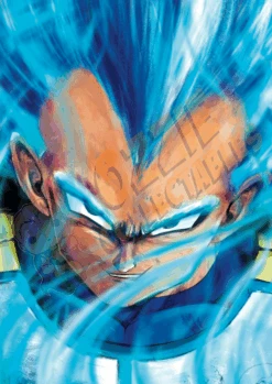Dragon Ball - Blue Vegeta - Killustrate Art Print Poster