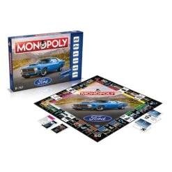 WINNING MOVES Monopoly - Ford Edition -Board Games Store WIN003968 Ford Monopoly
