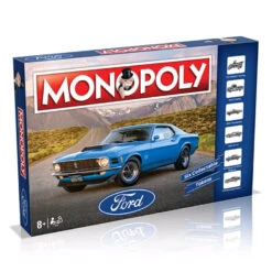 WINNING MOVES Monopoly - Ford Edition -Board Games Store WIN003968 Ford Monopoly Lid
