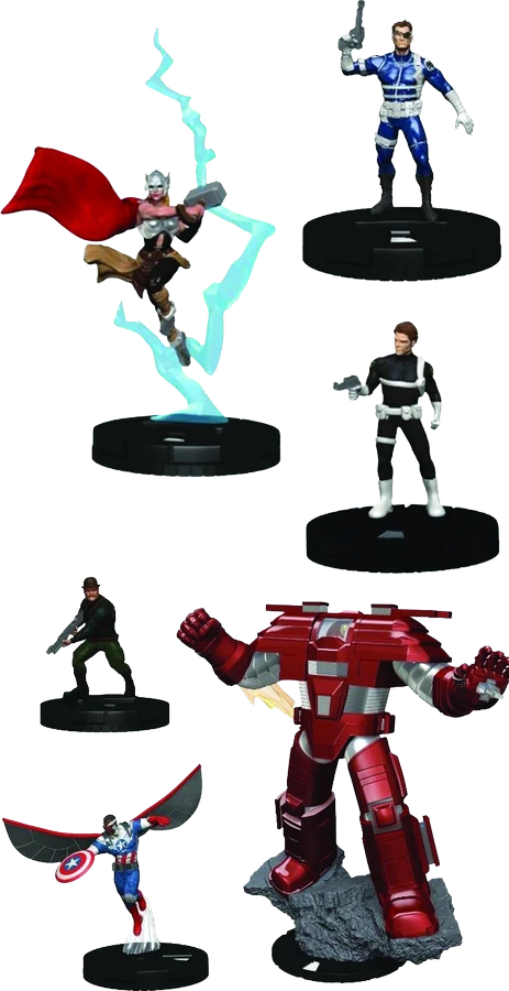 Heroclix - Nick Fury Agent Of SHIELD Fast Forces 6 Pack 2 Heroclix - Nick Fury Agent Of SHIELD Fast Forces 6 Pack - Image 2