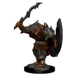 Dungeons & Dragons - Premium Male Dragonborn Fighter Miniature