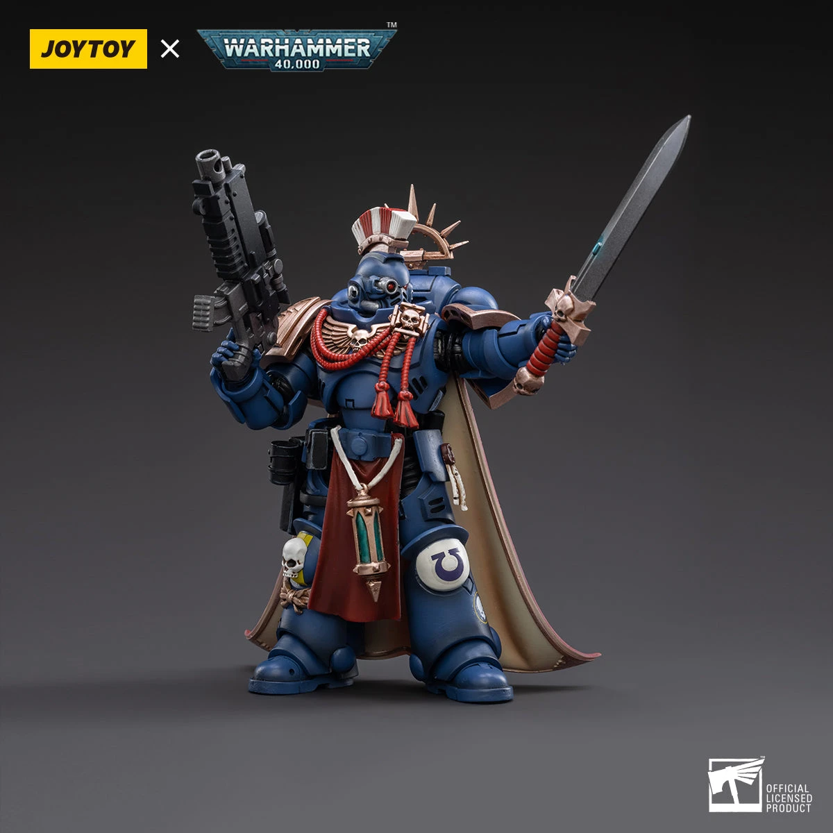 Warhammer Collectibles: 1/18 Scale Ultramarines Primaris Captain Sidonicus 1 Warhammer Collectibles: 1/18 Scale Ultramarines Primaris Captain Sidonicus
