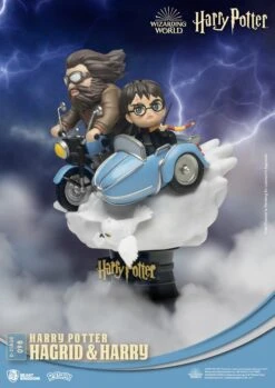 Beast Kingdom D Stage Harry Potter Hagrid And Harry Potter (Closed Box Packaging)