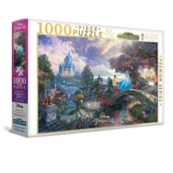Harlington Thomas Kinkade Puzzles - Disney - Cinderella Wishes Upon A Dream 1000pc