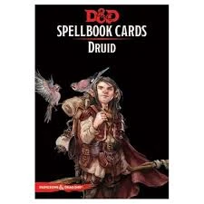 D&D Spellbook Cards Druid Deck (131 Cards) Revised 2018 Edition