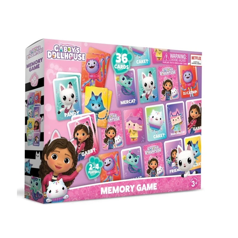 Memory Game - Gabby's Dollhouse 1 Memory Game - Gabby's Dollhouse