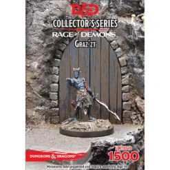 D&D Collectors Series Miniatures Rage Of Demons Demon Lord Graz'zt