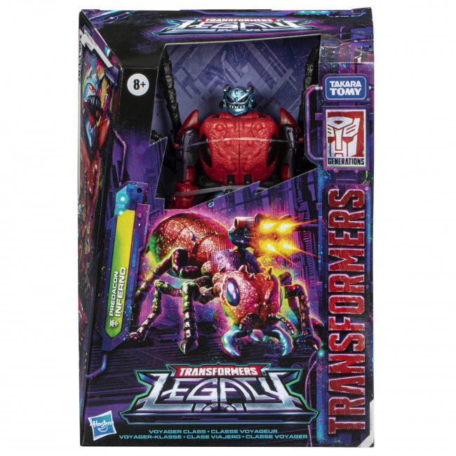 Hasbro Transformers Legacy: Voyager Class - Predacon Inferno Action Figure 1 Hasbro Transformers Legacy: Voyager Class - Predacon Inferno Action Figure