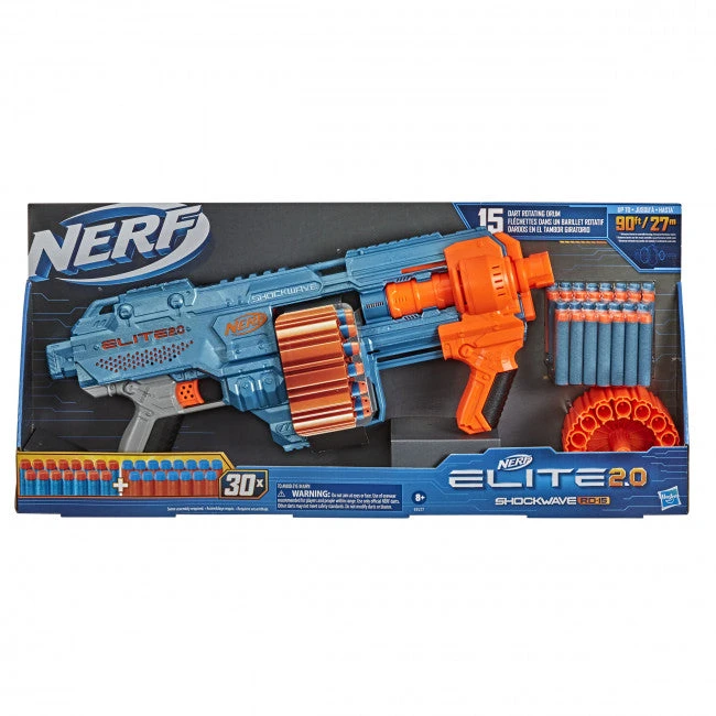 Hasbro Nerf Elite 2.0: Shockwave RD-15 Blaster (EOFY SALE) 1 Hasbro Nerf Elite 2.0: Shockwave RD-15 Blaster (EOFY SALE)