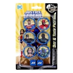 DC HeroClix Justice League Unlimited Dice And Token Pack