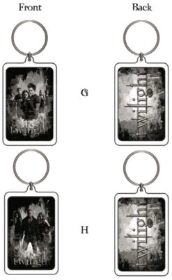NECA Twilight - Lucite Keychain G&H Bad Vamps Cull BTS