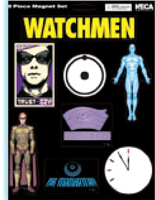 NECA Watchmen - Magnet Sheet Dr Manhattan & Ozymandias 1 NECA Watchmen - Magnet Sheet Dr Manhattan & Ozymandias