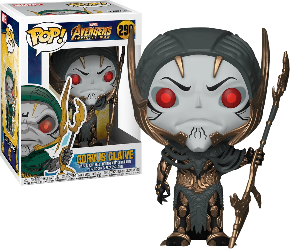 FUNKO Avengers 3: Infinity War - Corvus Glaive Pop! Vinyl Figure #290 2 FUNKO Avengers 3: Infinity War - Corvus Glaive Pop! Vinyl Figure #290 - Image 2