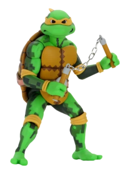 NECA Teenage Mutant Ninja Turtles: Turtles In Time - Michelangelo 7” Action Figure -Board Games Store nec54117 teenage mutant ninja turtles turtles in time michelangelo 7 inch action figure 01